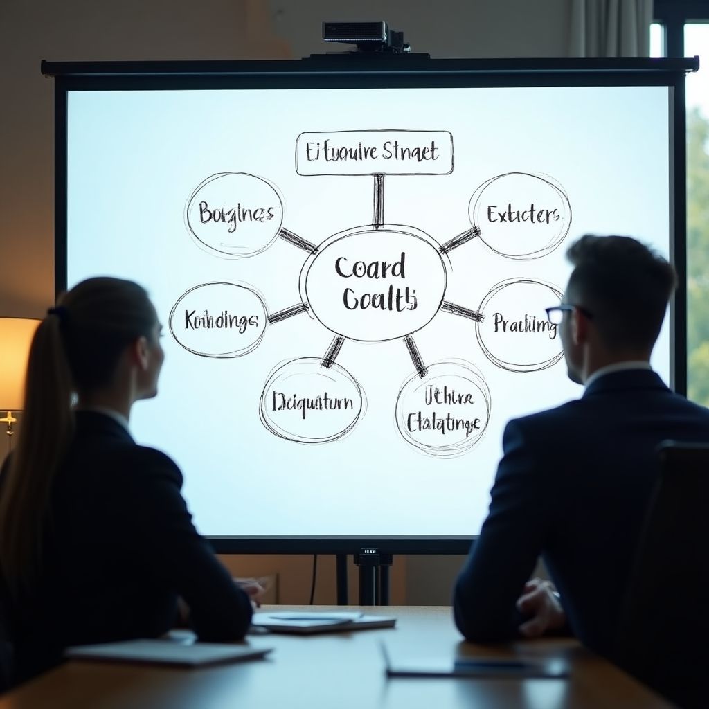 Executive coaching session in progress