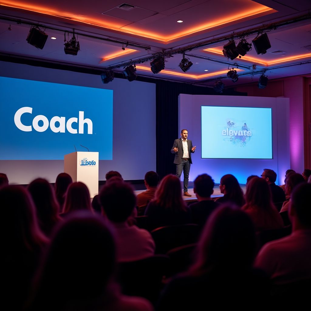 International business conference presentation