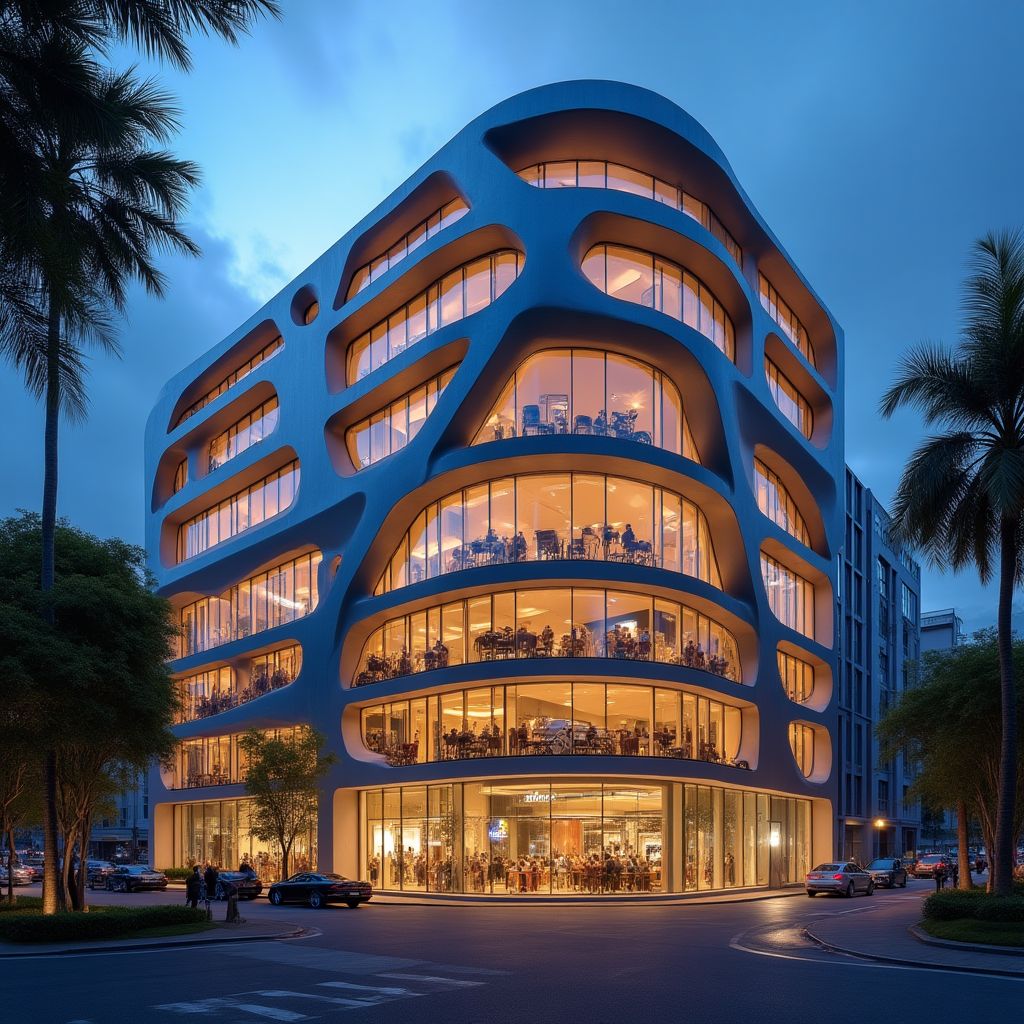 Retail chain management team planning expansion