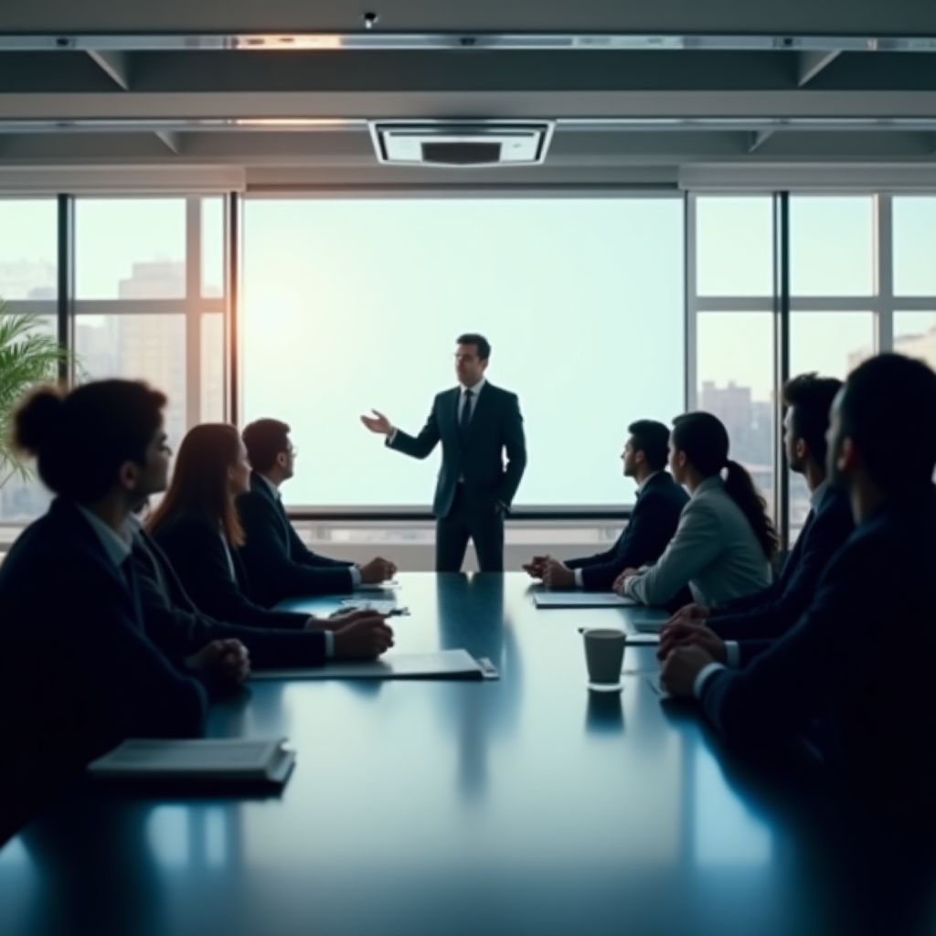 Leadership development training session